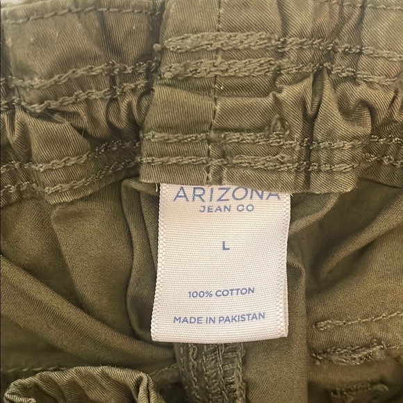 Arizona Jean Company Olive Women's Cargo Pants - Picture 2 of 5